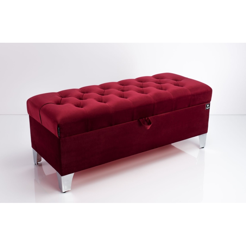 Tufted Storage Bench